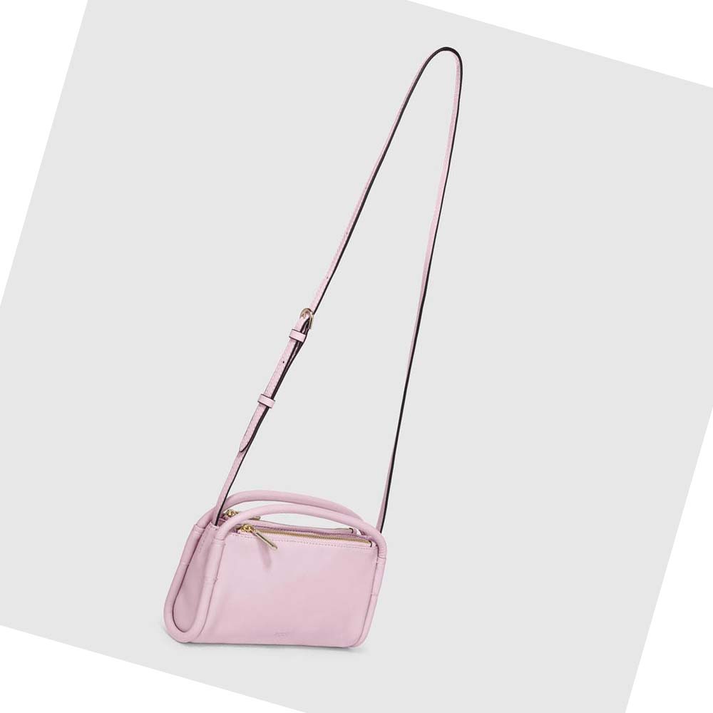 Men's Ecco Contact Crossbody Shoulder Bags Pink | SG 776JPQ